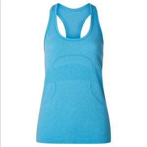 Kayak blue lululemon swiftly tech racerback